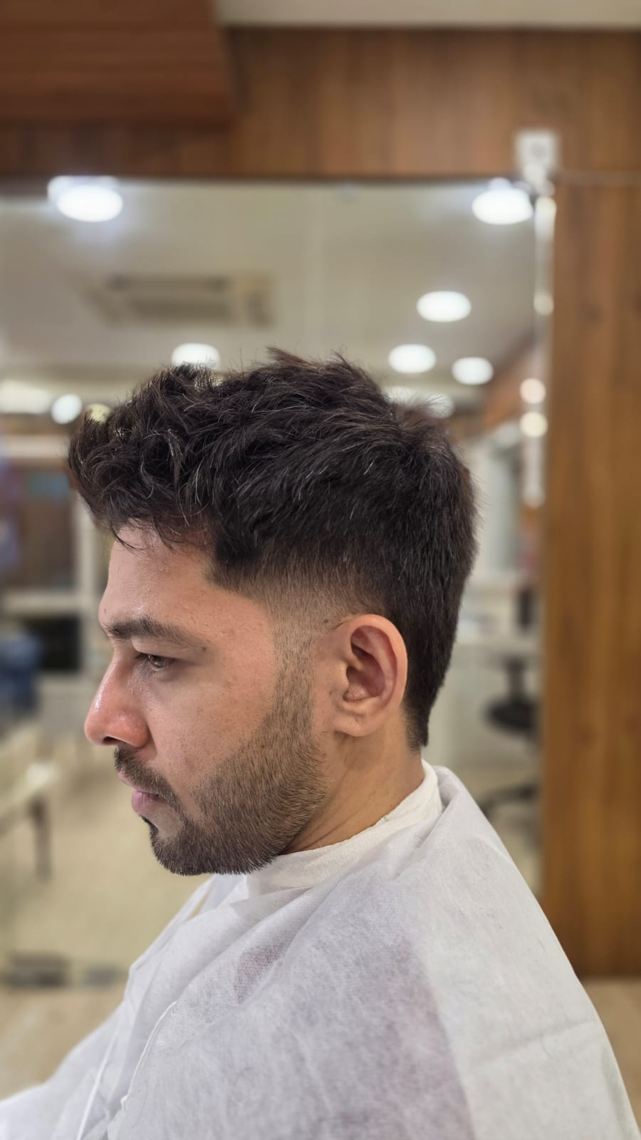 Men's Skin Fade — after