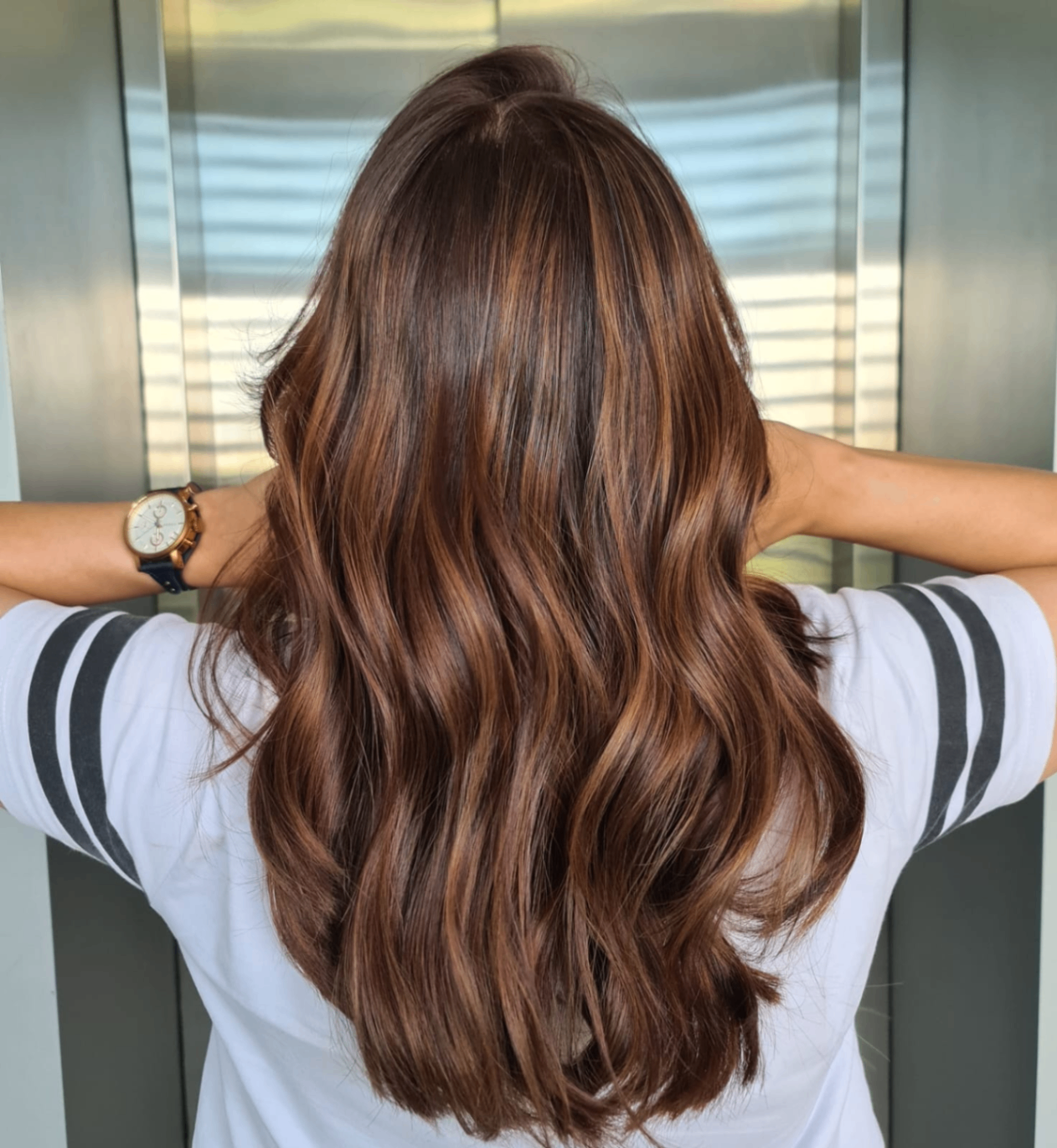 Caramel Balayage — after