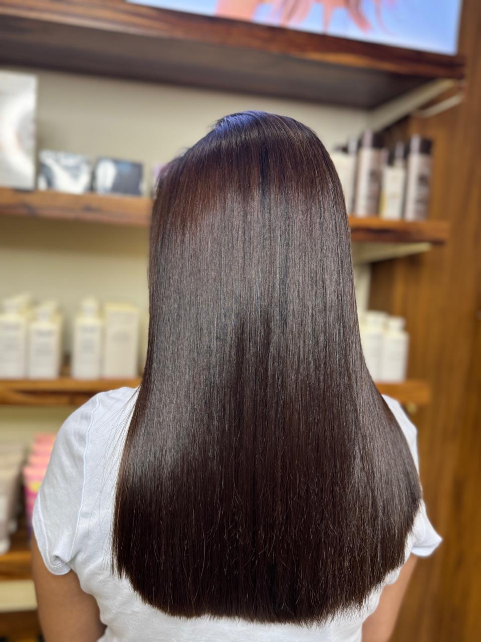 Keratin Treatment — after