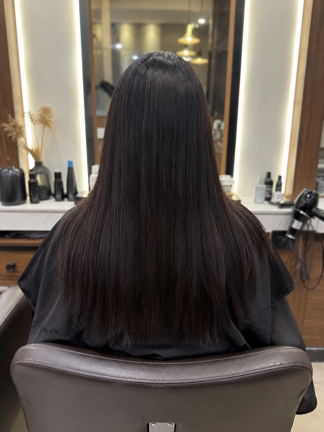 Hair Styling — before
