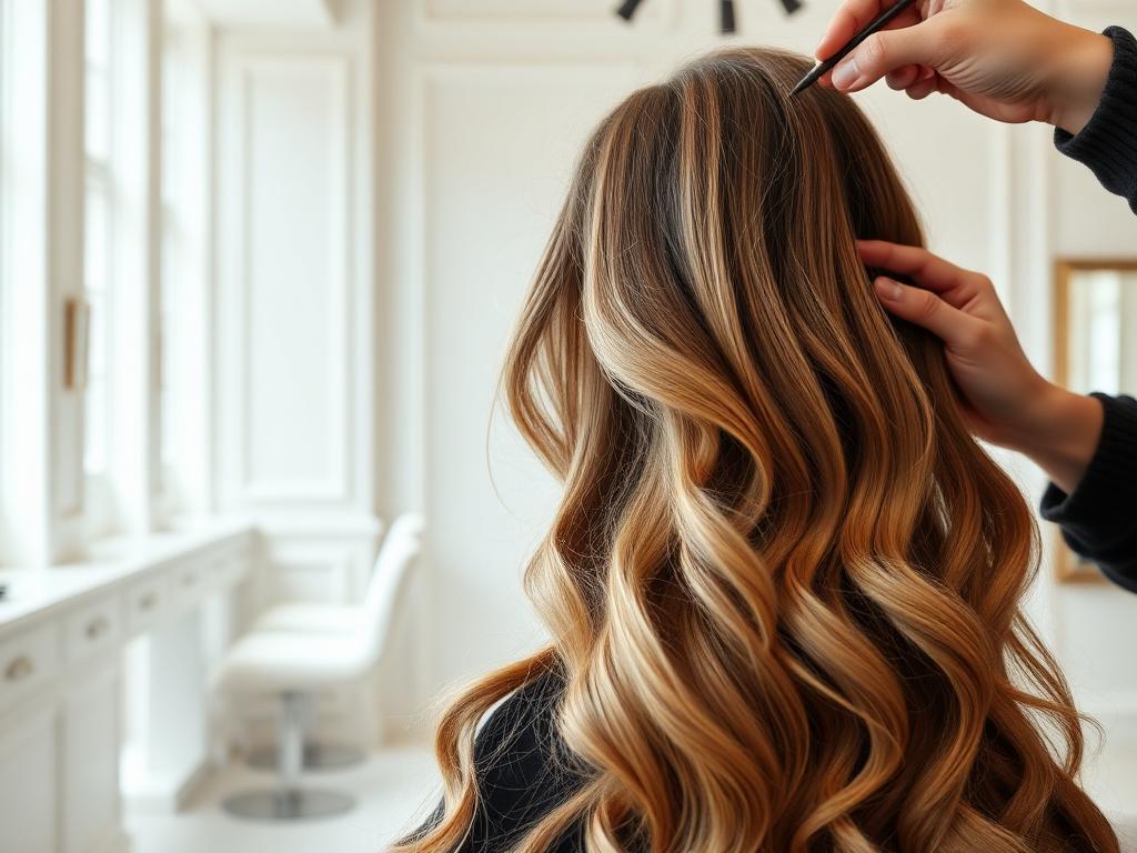 Balayage highlights